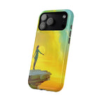 She Holds the World Awake – Celestial MagSafe Phone Case